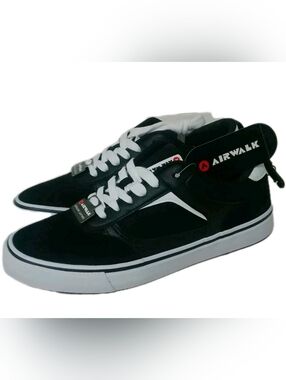 Airwalk Black and White Men's Sneakers